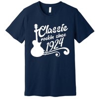 100th Birthday Classic Rockin Since 1924 Premium T-Shirt