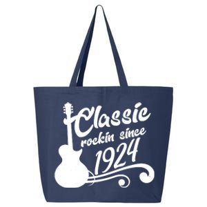 100th Birthday Classic Rockin Since 1924 25L Jumbo Tote