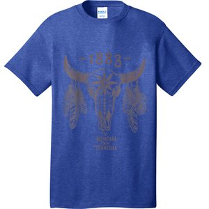 1883 Boho Cow Skull Cute Country Western Yellow Stone T-Shirt