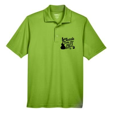 100th Birthday Classic Rockin Since 1923 Men's Origin Performance Pique Polo