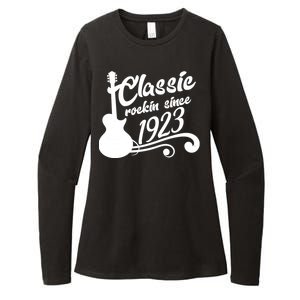 100th Birthday Classic Rockin Since 1923 Womens CVC Long Sleeve Shirt