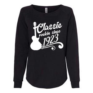 100th Birthday Classic Rockin Since 1923 Womens California Wash Sweatshirt