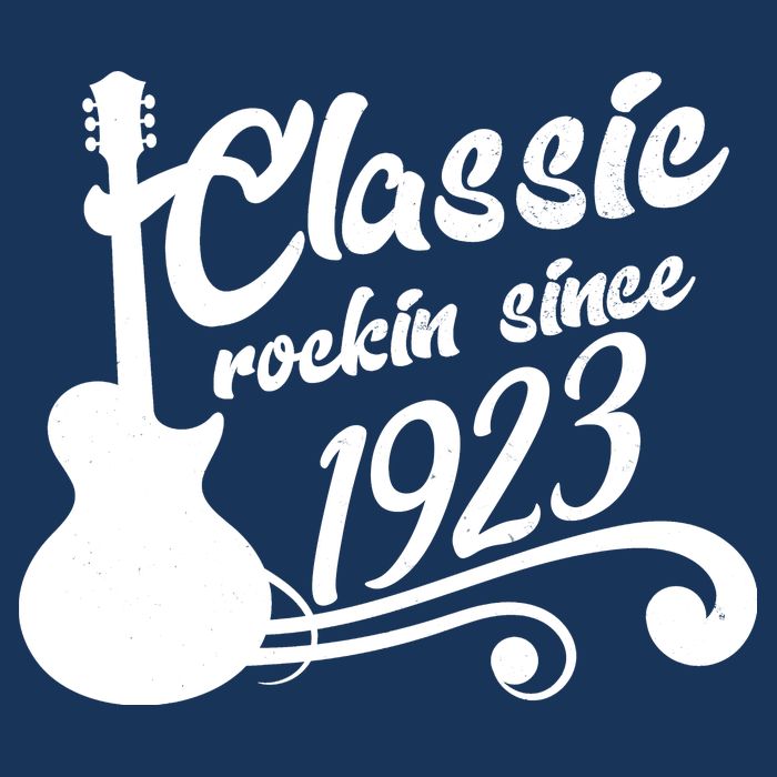 100th Birthday Classic Rockin Since 1923 Tall T-Shirt