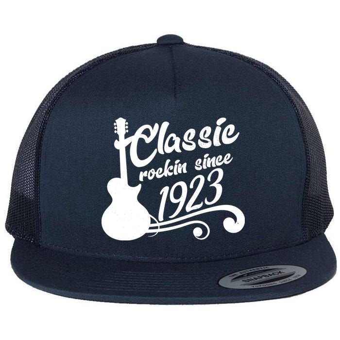 100th Birthday Classic Rockin Since 1923 Flatbill Hat