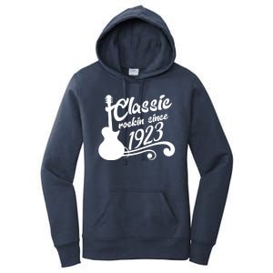 100th Birthday Classic Rockin Since 1923 Women's Pullover Hoodie