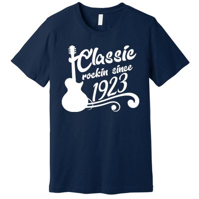 100th Birthday Classic Rockin Since 1923 Premium T-Shirt