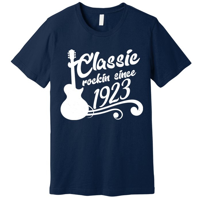 100th Birthday Classic Rockin Since 1923 Premium T-Shirt