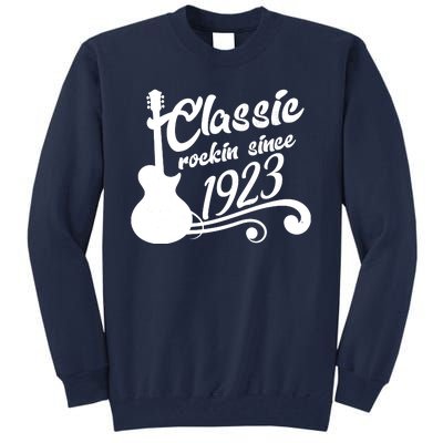 100th Birthday Classic Rockin Since 1923 Tall Sweatshirt