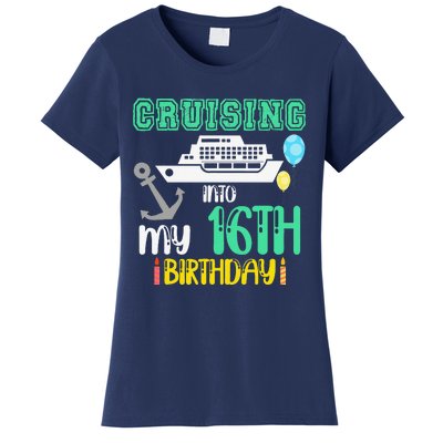 16th Birthday Cruise Trip Vacation Birthday Cruse Women's T-Shirt