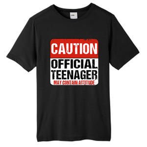 13 Birthday Caution Nager Boy 13yr 13th Birthday Tall Fusion ChromaSoft Performance T-Shirt