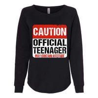 13 Birthday Caution Nager Boy 13yr 13th Birthday Womens California Wash Sweatshirt