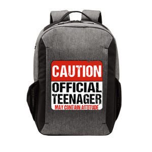 13 Birthday Caution Nager Boy 13yr 13th Birthday Vector Backpack