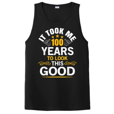 100th Birthday Design Took Me 100 Years Old Birthday PosiCharge Competitor Tank