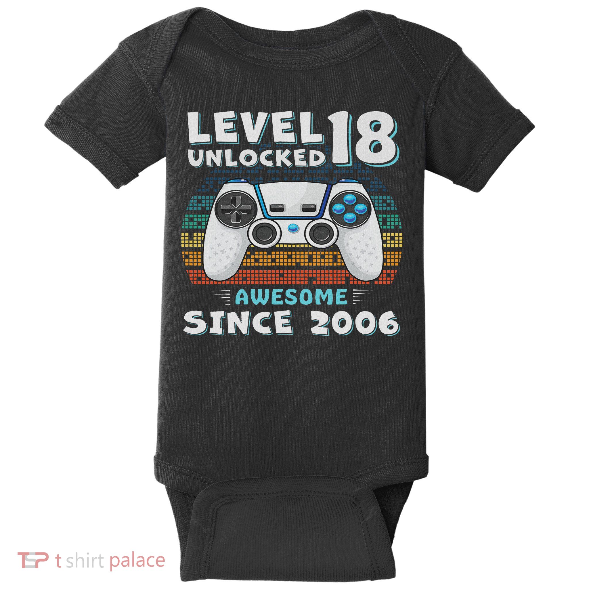 18th Birthday Decoration 18yr 18 Year Old Birthday Baby Bodysuit