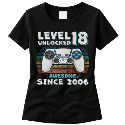 18th Birthday Decoration 18yr 18 Year Old Birthday Womens T-Shirt