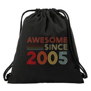 18 Birthday Decorations 2005 BDay 18th Birthday Drawstring Bag