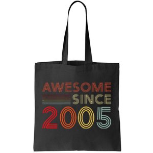 18 Birthday Decorations 2005 BDay 18th Birthday Tote Bag