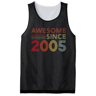 18 Birthday Decorations 2005 BDay 18th Birthday Mesh Reversible Basketball Jersey Tank