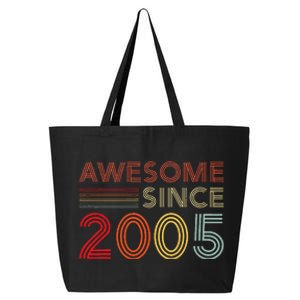 18 Birthday Decorations 2005 BDay 18th Birthday 25L Jumbo Tote