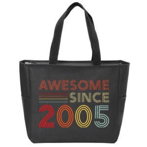 18 Birthday Decorations 2005 BDay 18th Birthday Zip Tote Bag