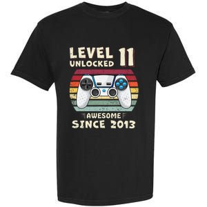 11th Birthday Decoration Boy 11yr 11 Year Old Birthday Garment-Dyed Heavyweight T-Shirt