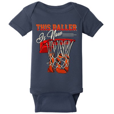 10th Birthday For Boy Basketball 10 Years Old Gift Baby Bodysuit