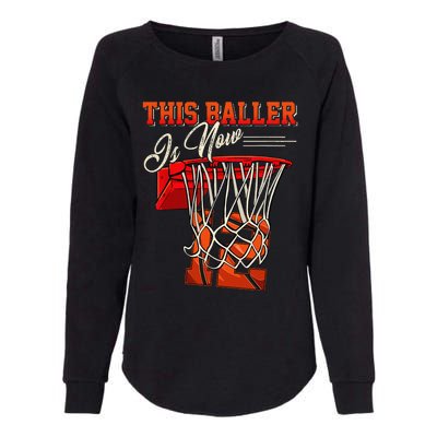 12th Birthday For Basketball 12 Years Old Gift Womens California Wash Sweatshirt