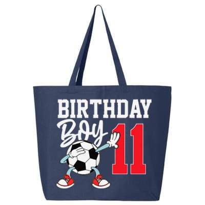 11th Birthday Football Soccer 11 Year Old 25L Jumbo Tote