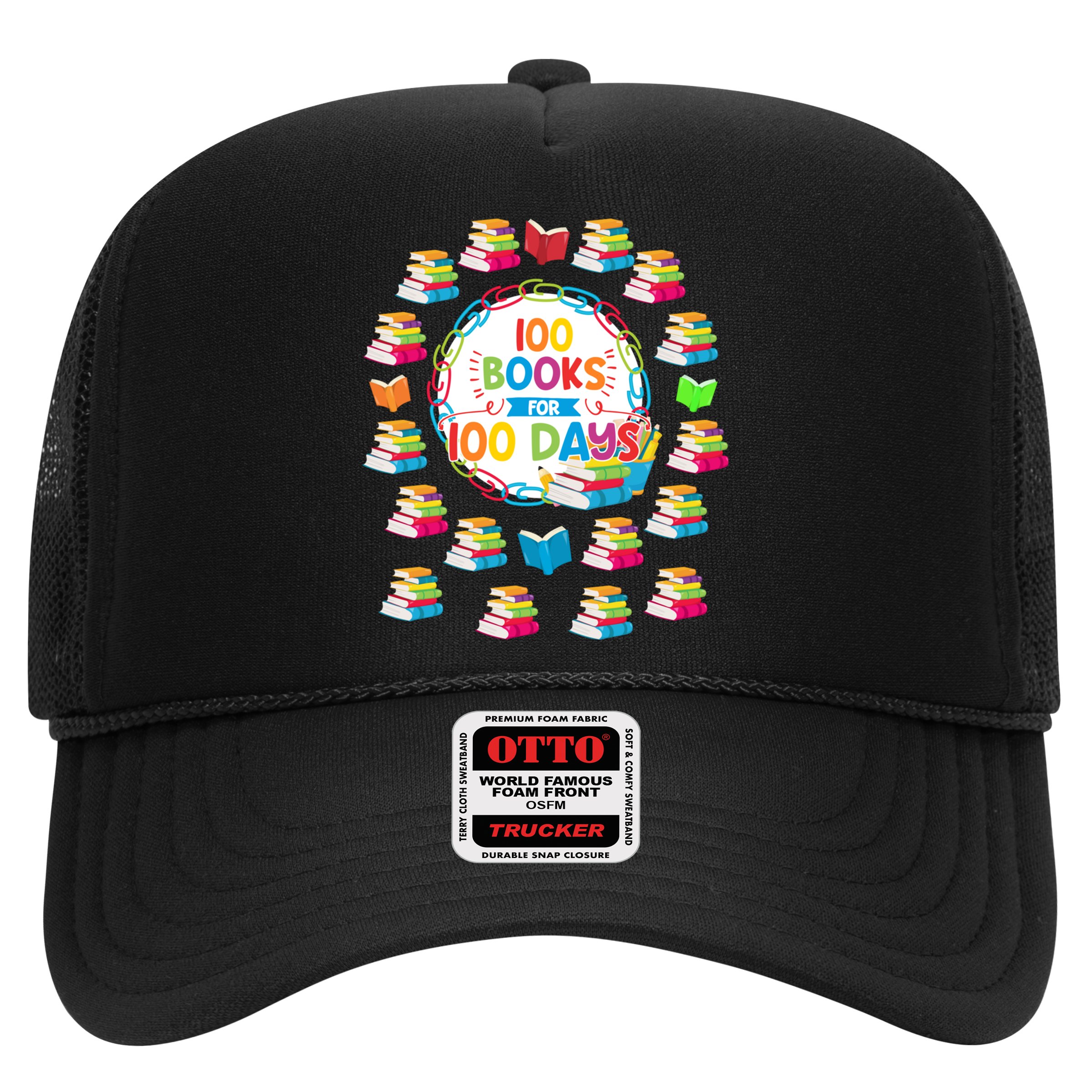 100 Books For 100 Days 100th Day Of School Gift Teacher Meaningful Gift Hat