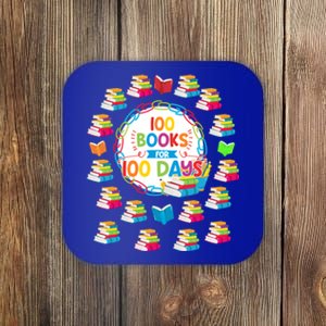 100 Books For 100 Days 100th Day Of School Gift Teacher Meaningful Gift Coaster