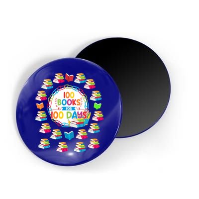 100 Books For 100 Days 100th Day Of School Gift Teacher Meaningful Gift Magnet