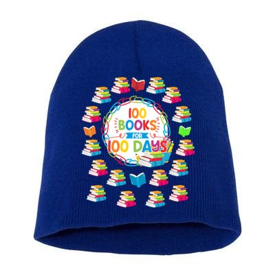 100 Books For 100 Days 100th Day Of School Gift Teacher Meaningful Gift Short Acrylic Beanie