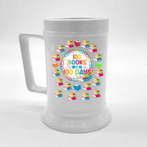 100 Books For 100 Days 100th Day Of School Gift Teacher Meaningful Gift Beer Stein