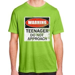 13th Birthday Fun Warning Official Teenager Do Not Approach Adult ChromaSoft Performance T-Shirt