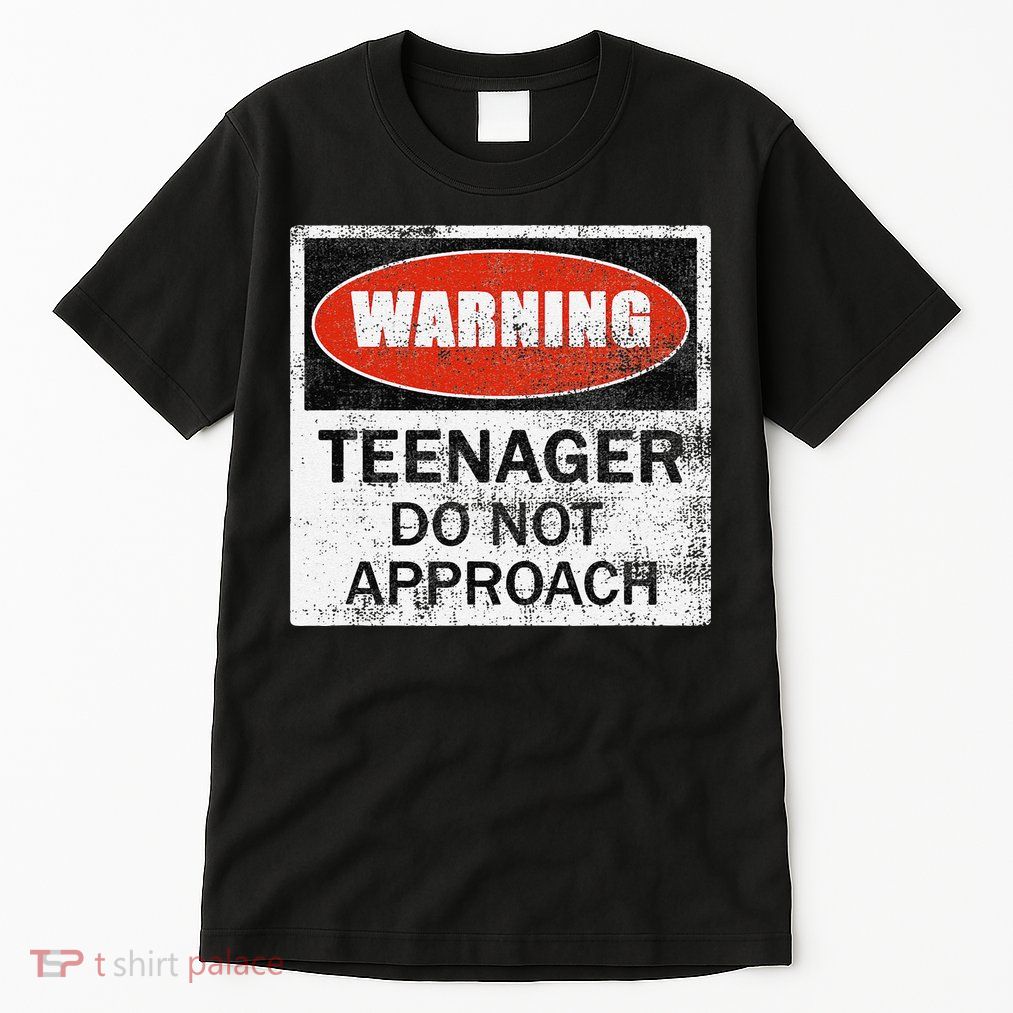 13th Birthday Fun Warning Official Teenager Do Not Approach Tall T-Shirt