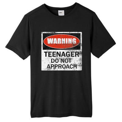 13th Birthday Fun Warning Official Teenager Do Not Approach Tall Fusion ChromaSoft Performance T-Shirt