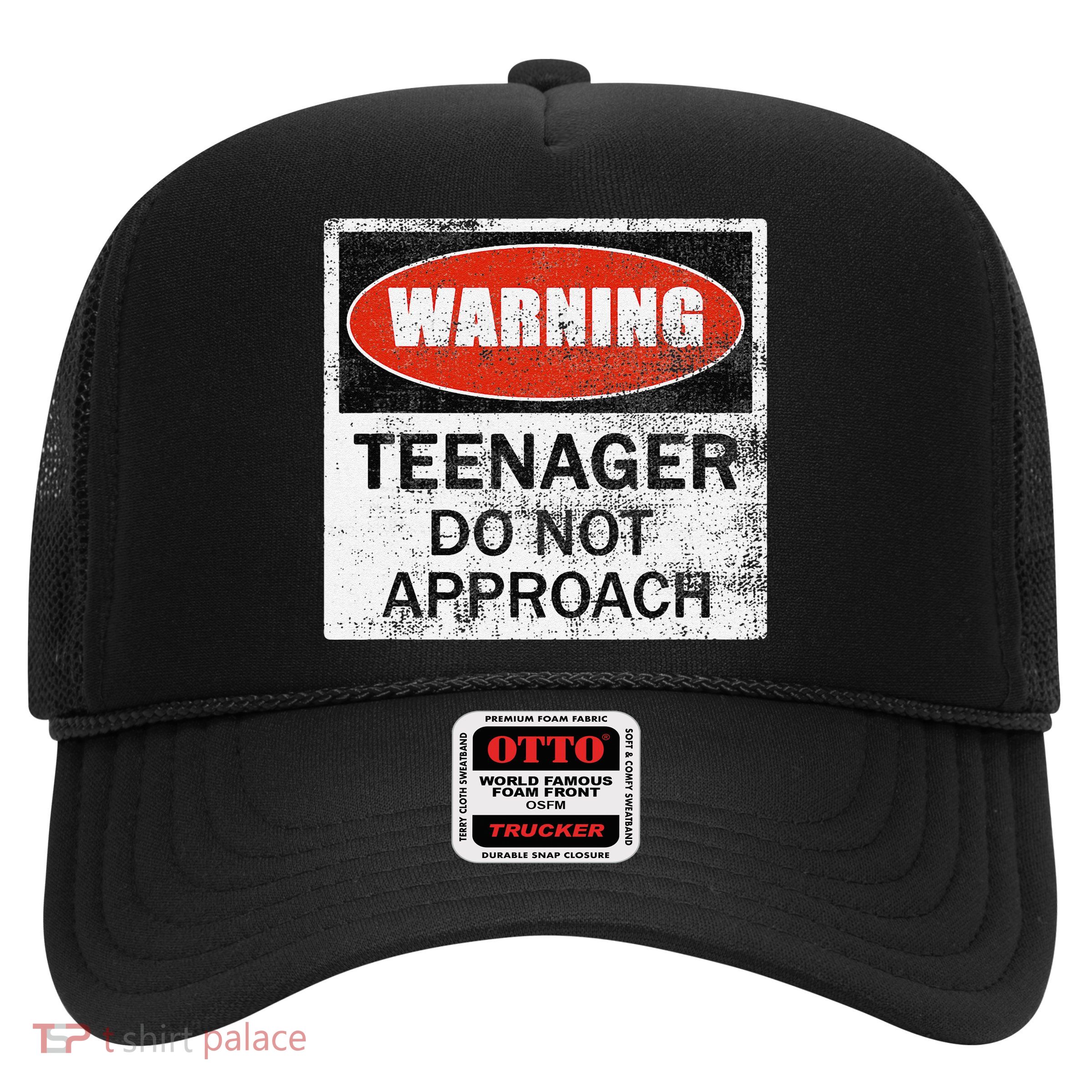 13th Birthday Fun Warning Official Teenager Do Not Approach Trucker Hat