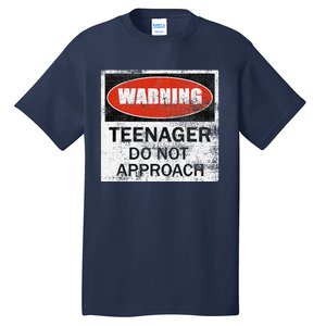 13th Birthday Fun Warning Official Teenager Do Not Approach Tall T-Shirt