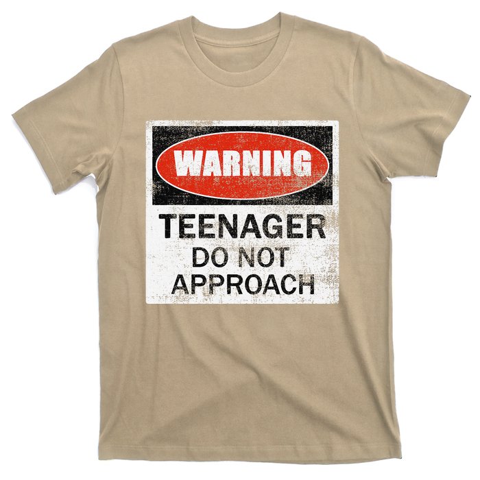 13th Birthday Fun Warning Official Teenager Do Not Approach T-Shirt