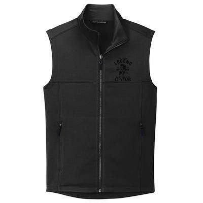 12th Birthday Gift The Fishing Legend 12 Years Fisherman Gift Collective Smooth Fleece Vest