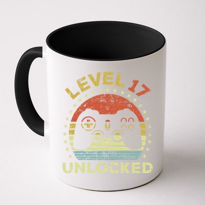 17th Birthday Gaming Level 17 Unlocked Mug