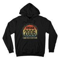 17th Birthday Gift Vintage 2006 Limited Edition 17 Year Old Hoodie