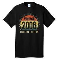 17th Birthday Gift Vintage 2006 Limited Edition 17 Year Old Tall T-Shirt