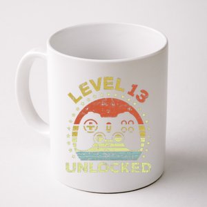 13th Birthday Gaming Level 13 Unlocked Coffee Mug