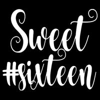 16th Birthday Gift Teen Sweet Sixteen 16 Rose Gold Zip Tote Bag