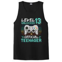 13th Birthday Gifts Level 13 Unlocked PosiCharge Competitor Tank