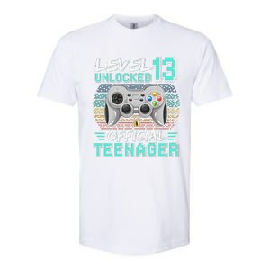 13th Birthday Gifts Level 13 Unlocked Softstyle CVC T-Shirt