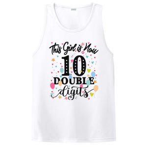 10th Birthday Gifts This Girl Is Now 10 Double Digits PosiCharge Competitor Tank