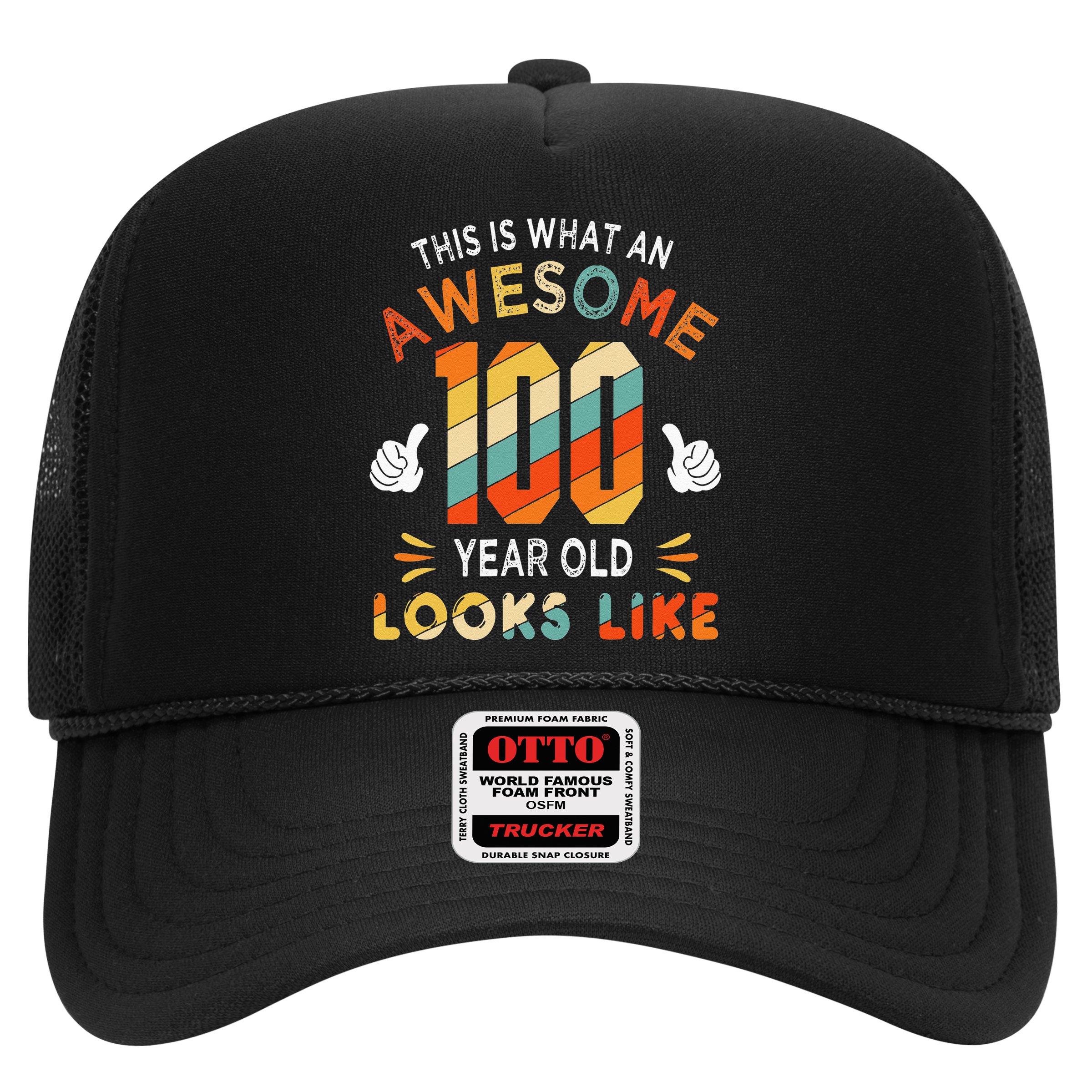100th Birthday Gifts 100 Years Old looks Like Funny Birthday Hat