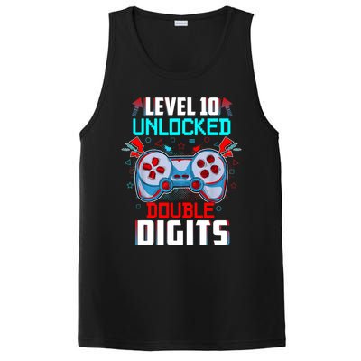 10th Birthday Gift For Boys Double Digits 10 Year Old Gifts Gamer Gift PosiCharge Competitor Tank